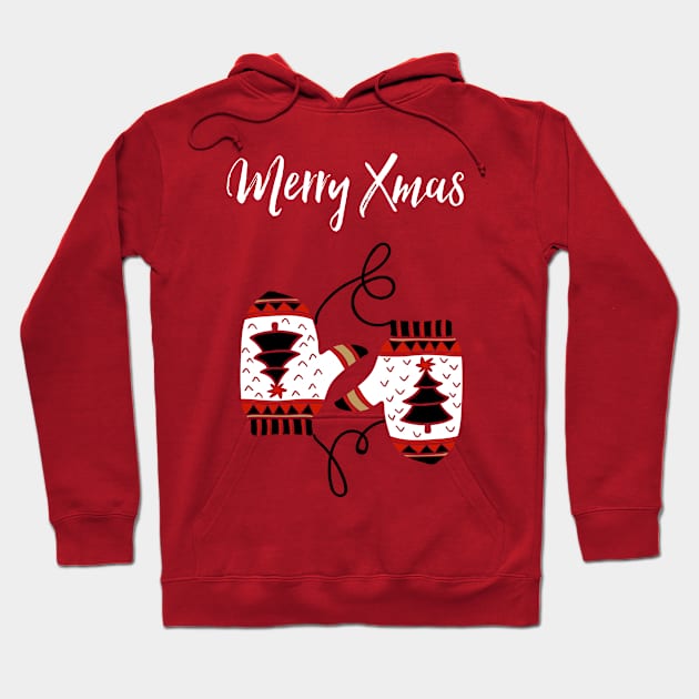 Merry Christmas Hoodie by Cleopsys